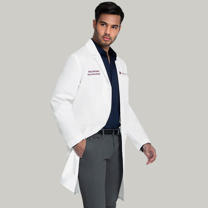 Cherokee Men’s Fit Lab Coat: CH-CK412V3